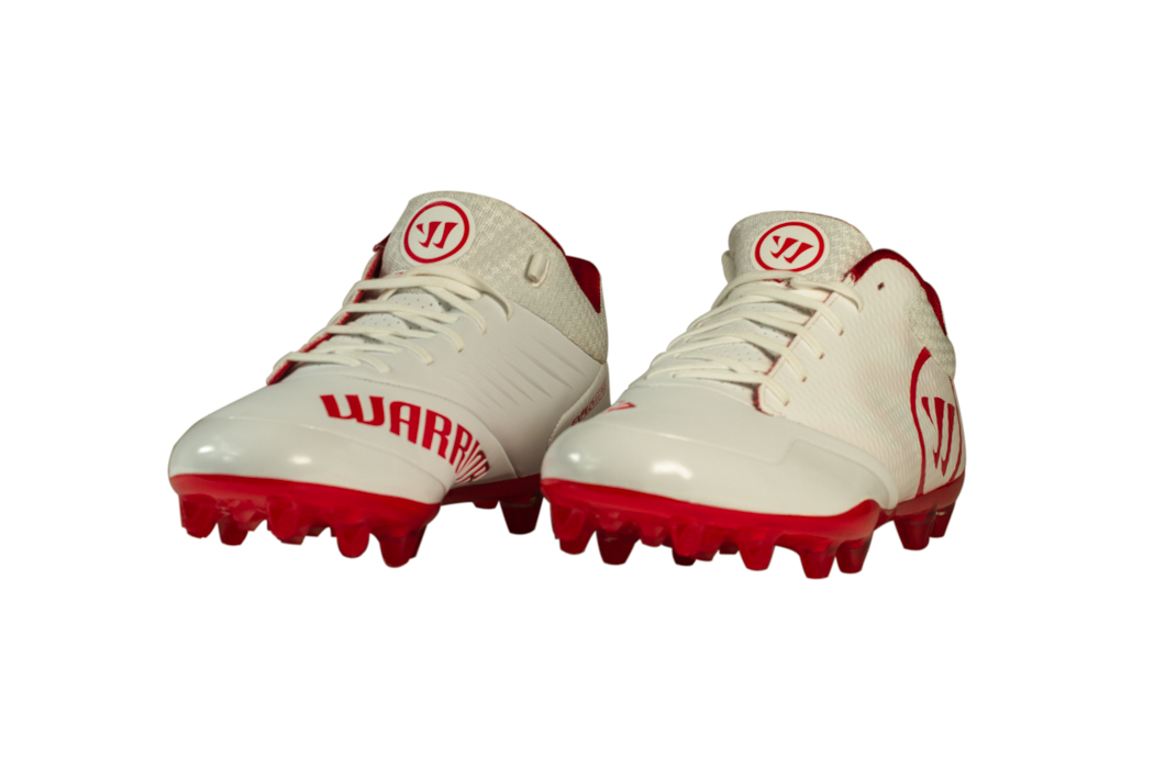 Cleats - Warrior Burn 9.0 Low - Red