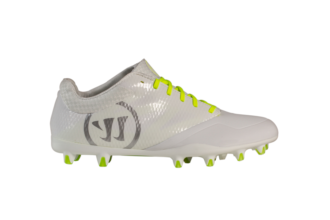 Cleats - Warrior Burn 9.0 Low - White